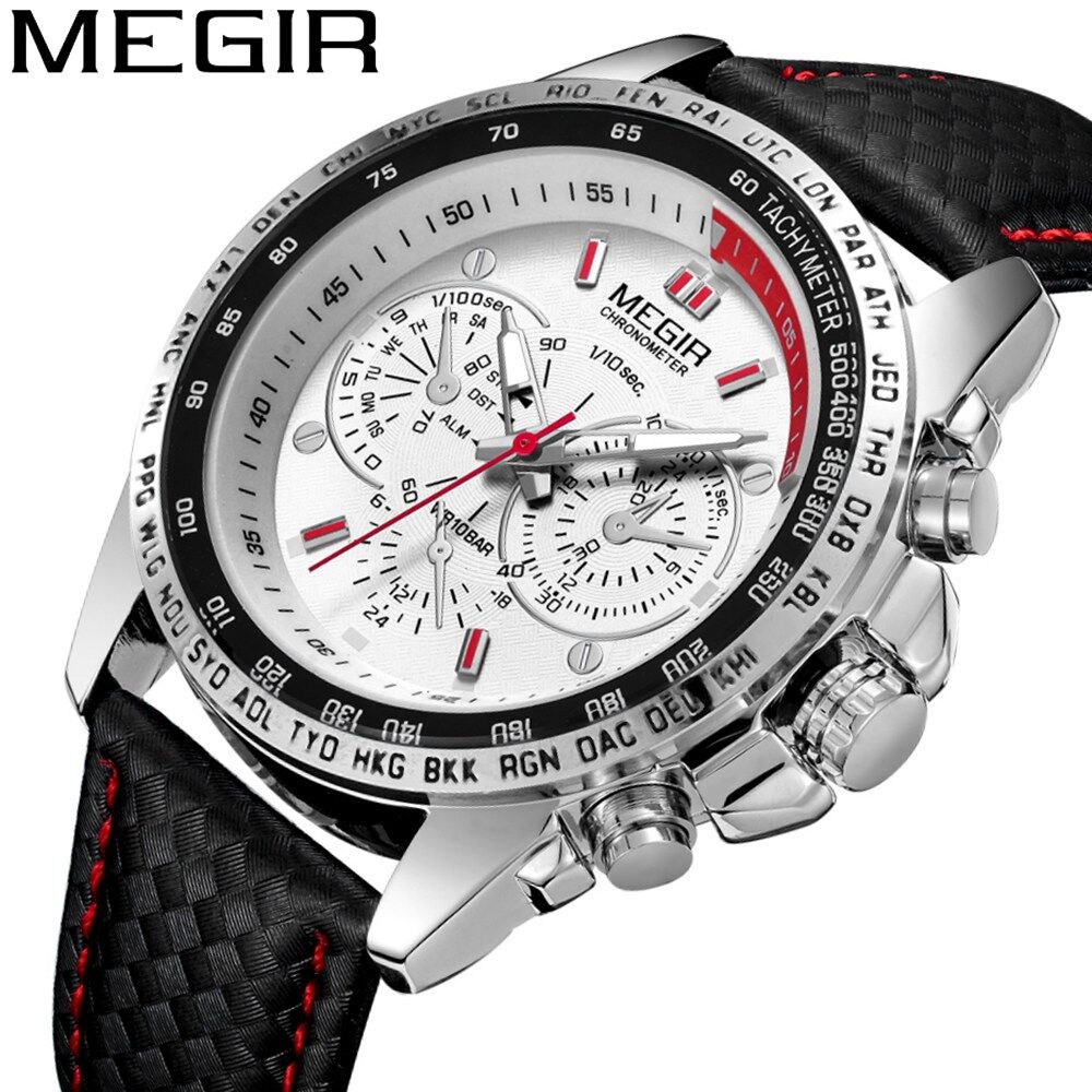 MEGIR 1010 Top Luxury Brand Watch For Man Fashion Sports Men