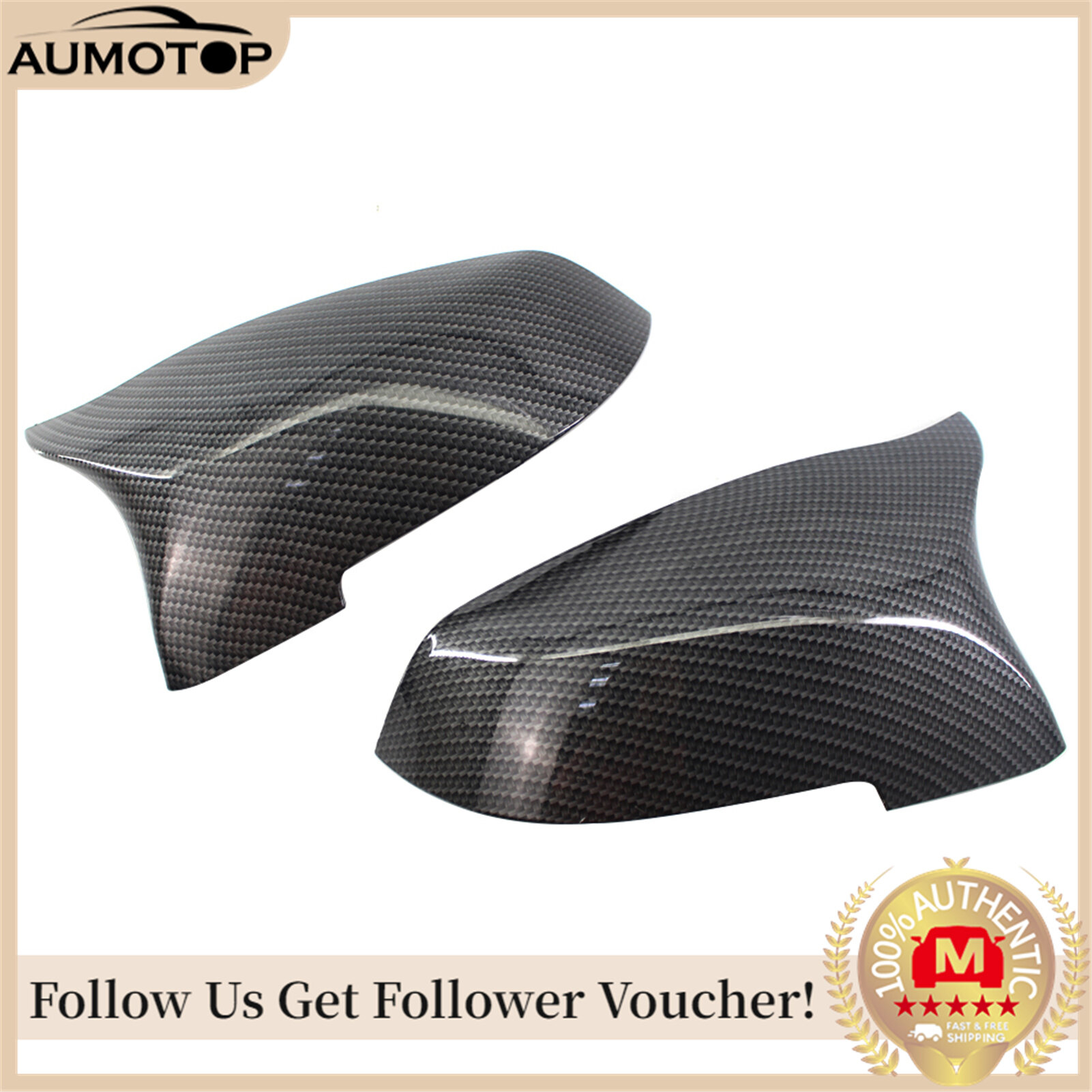 Car Rear View Side Mirror Cover Replacement for BMW F01 F10 F11 F12 F13 Auto Side Wing Mirror Cover Reverse Mirror Shell Caps