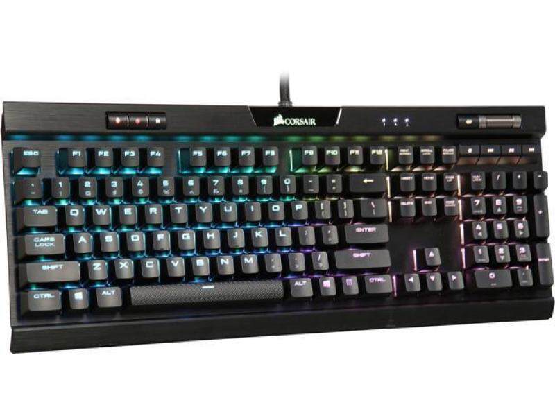 Corsair K70 RGB MK.2 Mechanical Gaming Keyboard - CHERRY MX Blue CH-9109011-NA Singapore