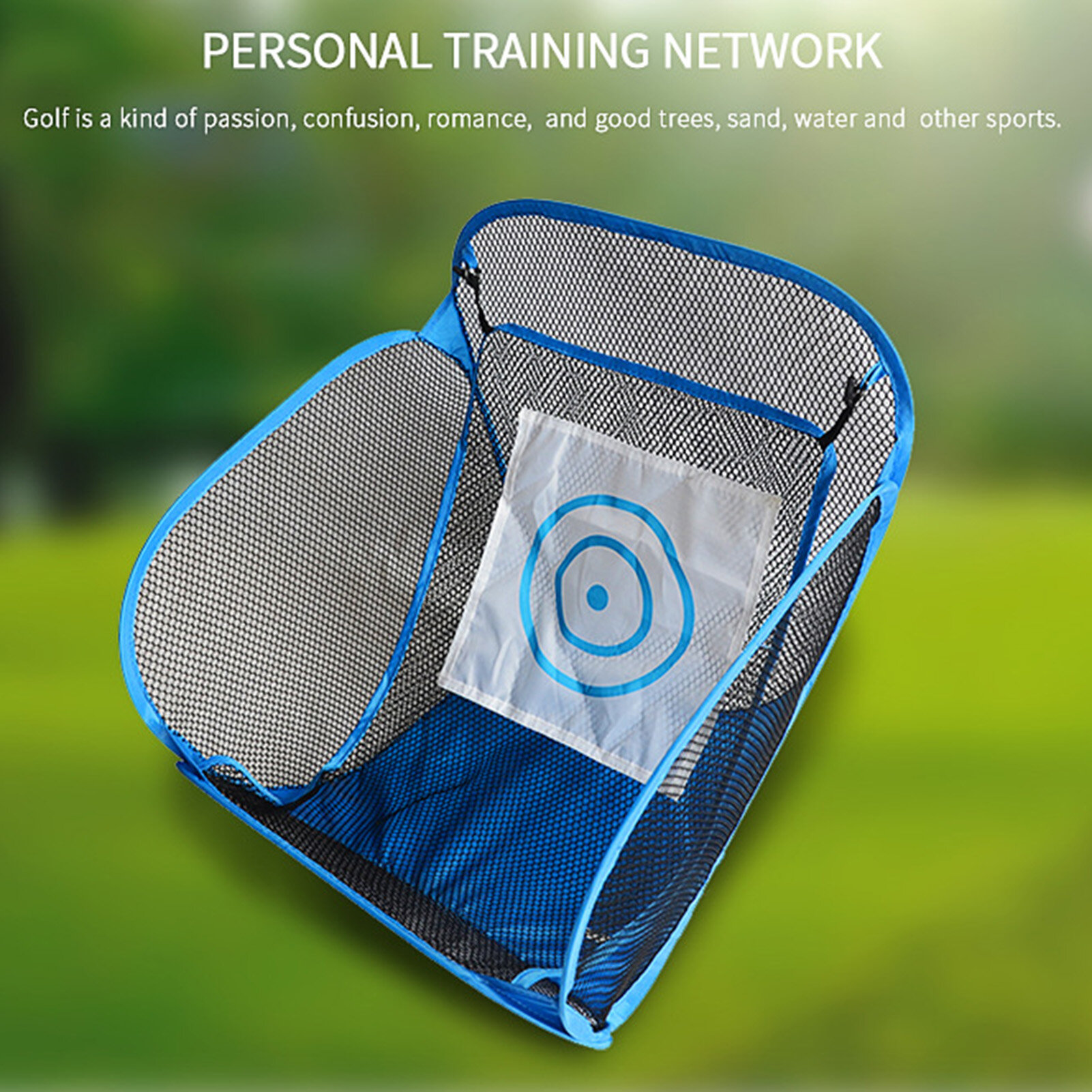 Honrane（Ready Stock） Golf Portable Folding Net Backyard Accuracy Swing Cutting Rod Training Tool