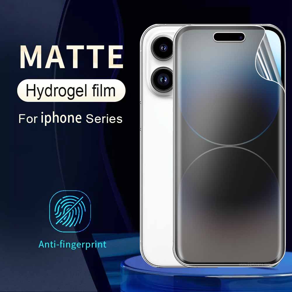 SGP Hybrid 3Pcs 999D Matte Hydrogel ฟิล์มสำหรับ Apple iPhone 14 Pro Max ...