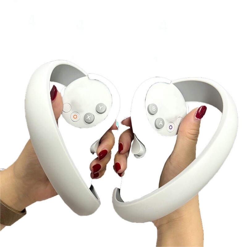 Sweat-Proof Controller Silicone Grip for Pico 4 VR Handle Controller Protector Multi-Colors Controller Grips Accessories
