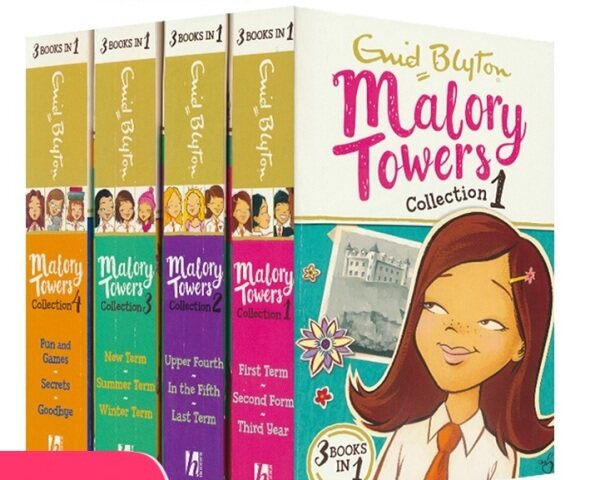 [4 Books] Enid Blytons Malory Towers (1-12 Stories - Complete Collection) Malaysia