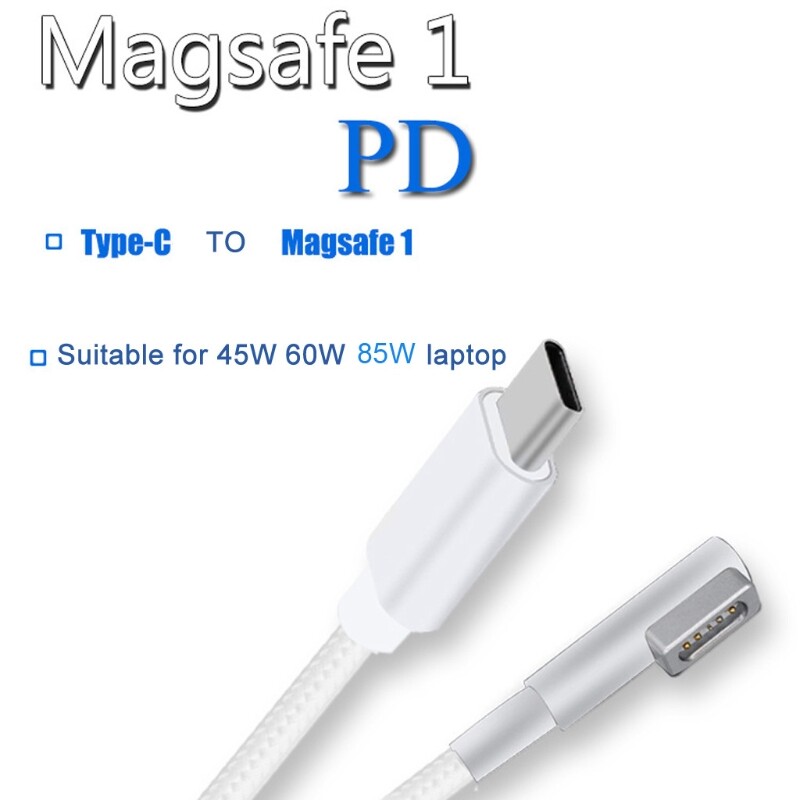 High Quality Computer Cable USB C Type-C to -Magsafe Charging Adapter 85W PD Computer Cable Adapters