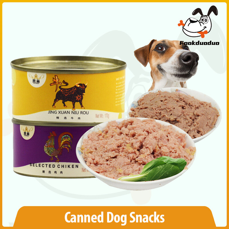 Đóng Hộp Chó Đồ Ăn Nhẹ, Thức Ăn Ướt Cho Thú Cưng Hương Vị Gà Bò Bibimbap Để Tăng Dinh Dưỡng Béo