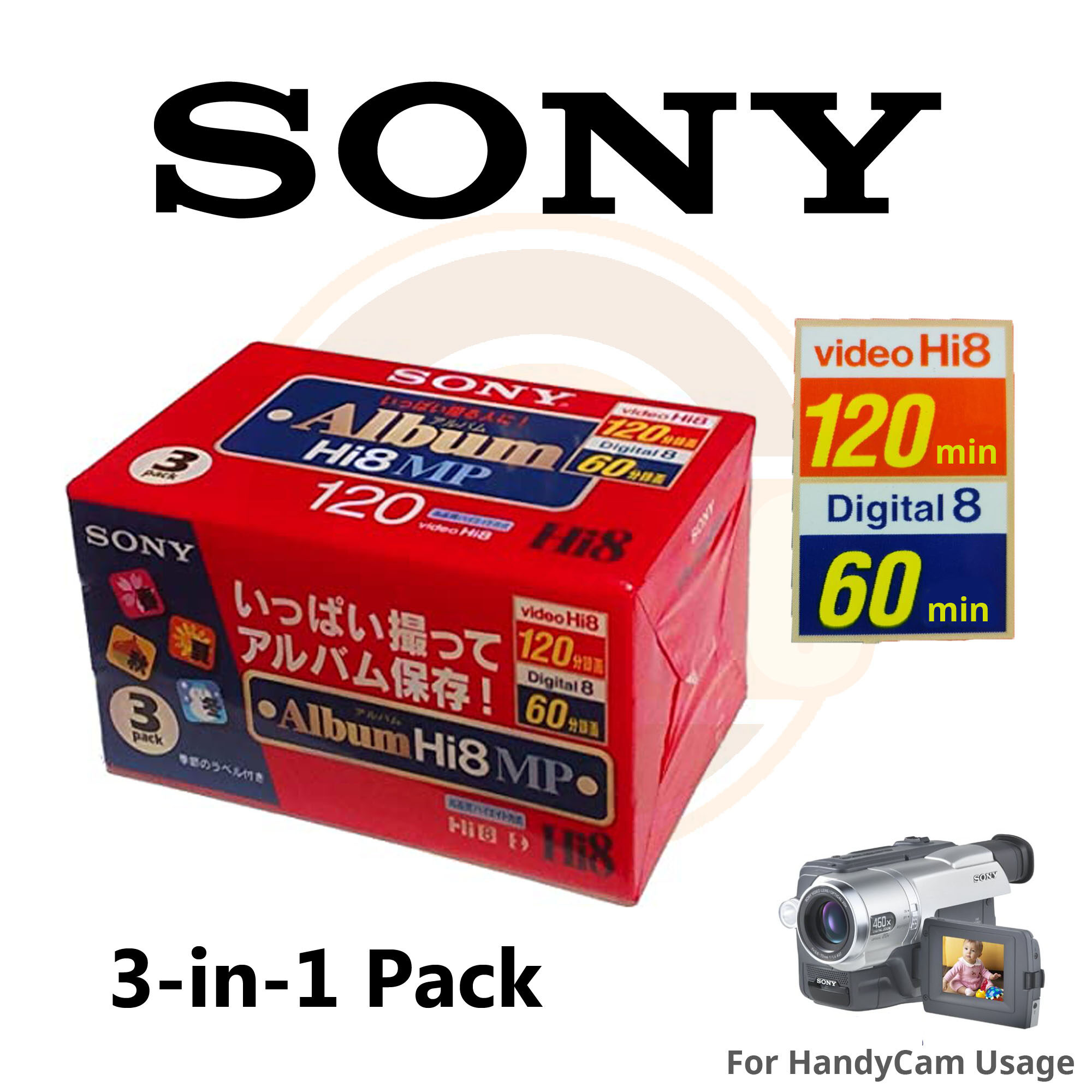 SONY ソニー 8mm テープ Hi8 ビデオカメラ CCD-TRV92 8mmテープのダビングに！ SONY ビデオカメラ CCD-TRV92（ | SONY