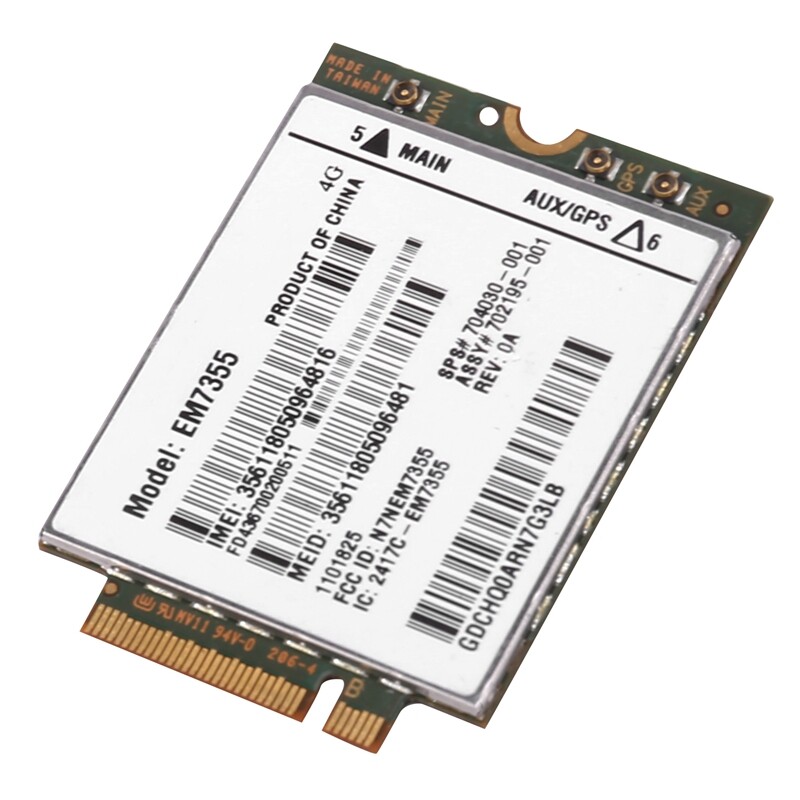 Em7355 wifi card wireless module lte evdo hspa wwan ngff 4g module for