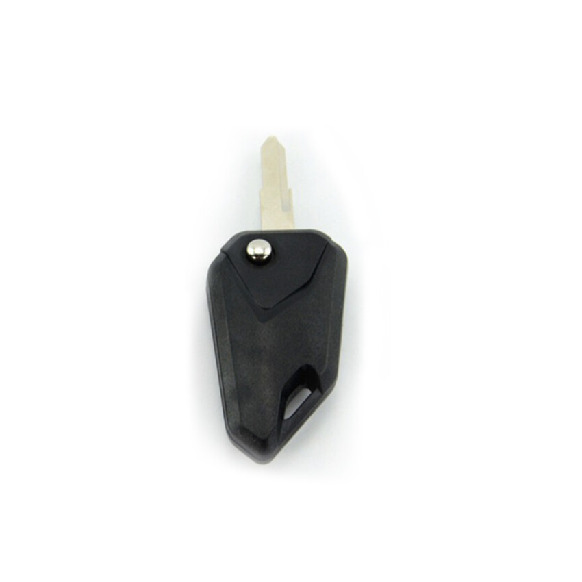 1PCS Motorcycle Folding Key Head And Embryo Automatic Bouncing Keychain For Kawasaki BMW Yamaha Suzuki F800 ZX6R Universal Blank Handle Graffiti Key Accessories