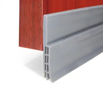Door Sweep Weather Stripping Soundproof Rubber Bottom Seal Strip