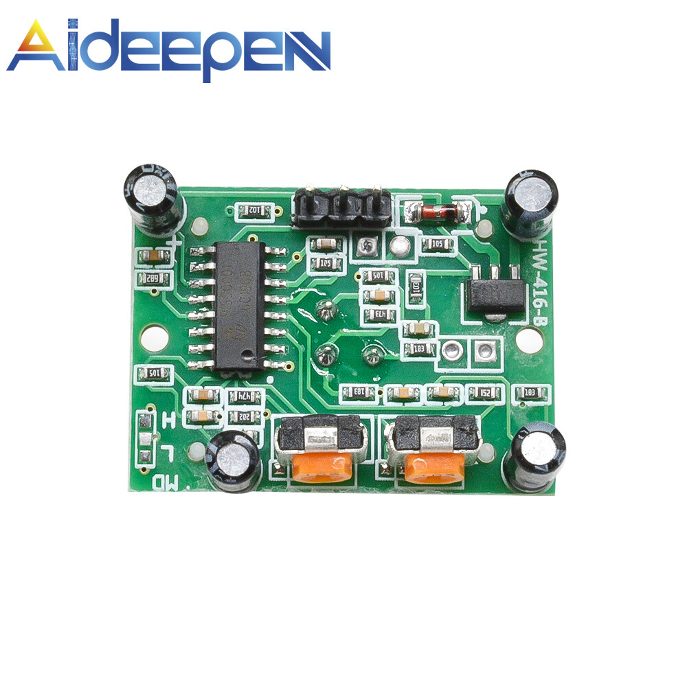 Aideepen HC-SR501 Adjust IR Pyroelectric Infrared Pir Motion Sensor Detector Module SR501 Adjust IR Infrared Pyroelectric Module Pyr Motion Sensor Detector Module