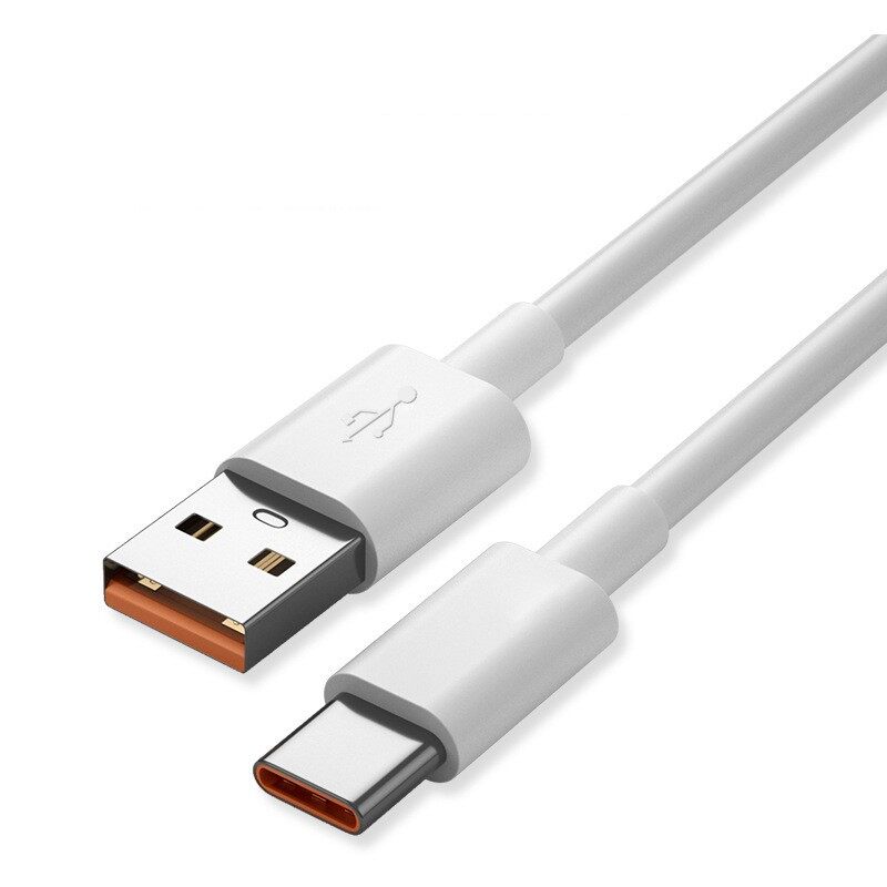 Typec data cable fast charging 6a suitable for Huawei Xiaomi mobile phone charging cable TPE66w Android data cable