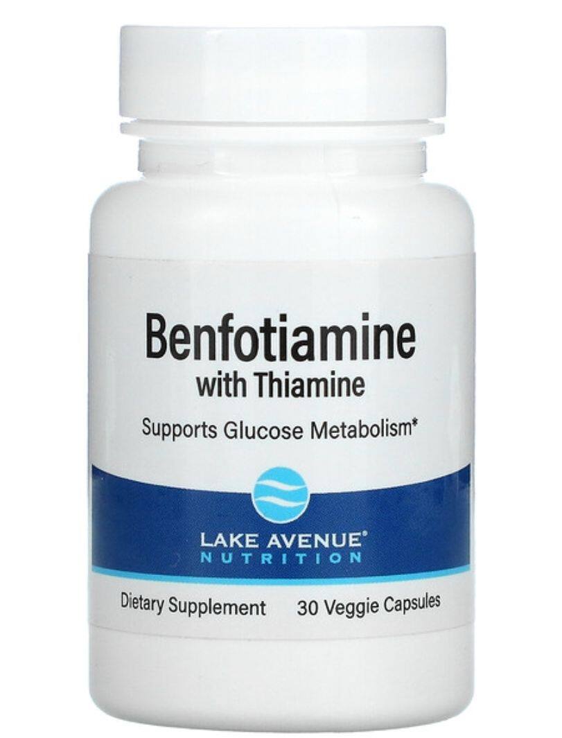 Benfotiamine with Thiamine, 250 mg x 30 ~ 120 Veggie Capsules | Lazada
