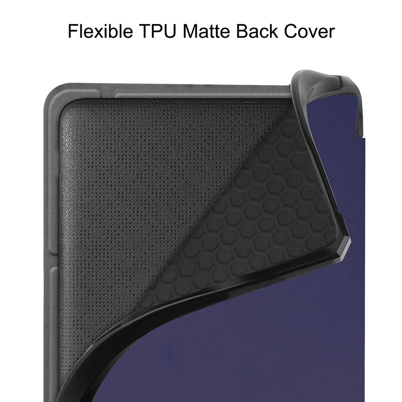 PU Leather Flip Case for Kobo Libra 2 7 inch E-Book Ereader Transform Stand Casing Smart Cover
