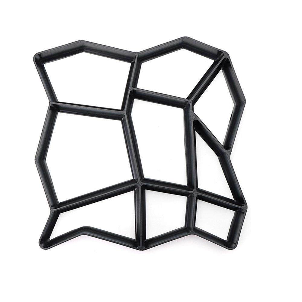 DIY Square Walk Maker Concrete Stepping Stone Mold Reusable Patio Path