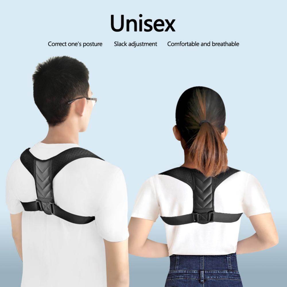 Có thể điều chỉnh tư thế xương đòn Corrector vô hình Unisex Vai đai đeo hỗ trợ thắt lưng xách tay tư thế lưng gù Corrector mềm thoải mái cho văn phòng