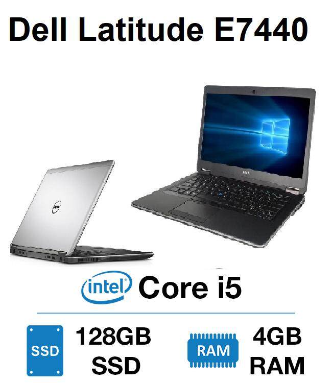 Dell Latitude E7440 14 LED Ultrabook / Intel Core i5 i5-4300U / 4GB DDR3 RAM / 128GB SSD / 1 Year Warranty Malaysia