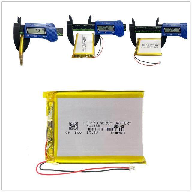 Mm P V Mah Lithium Polymer Battery Mah With Board For Rg Xx Pda