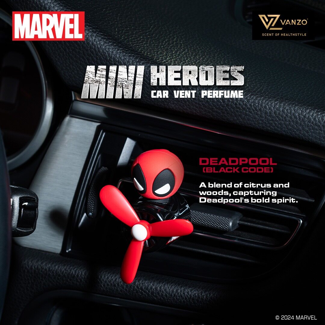 𝗩𝗔𝗡𝗭𝗢 x Black Code & Classic Blossom Car Perfume | Lazada