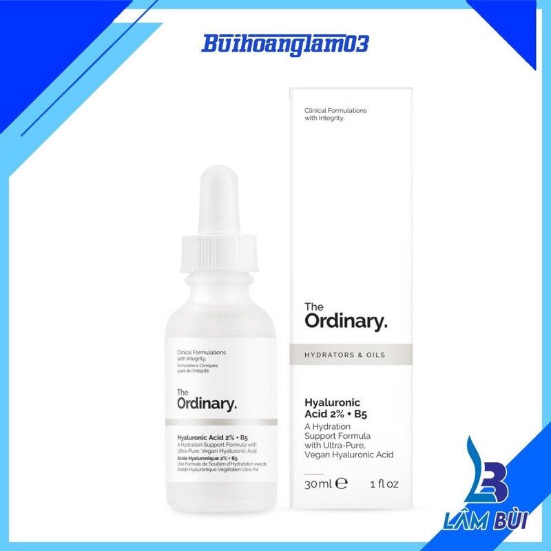 [30ml] Serum The Odinary Hyaluronic acid2 + b5