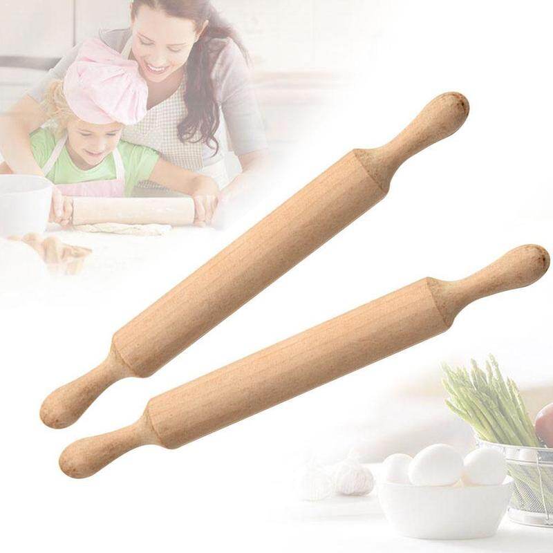 Non-stick Wooden Rolling Pin/ Baking Cookies Chapati Pizza Dough Roller/ Kitchen Baking Utensil