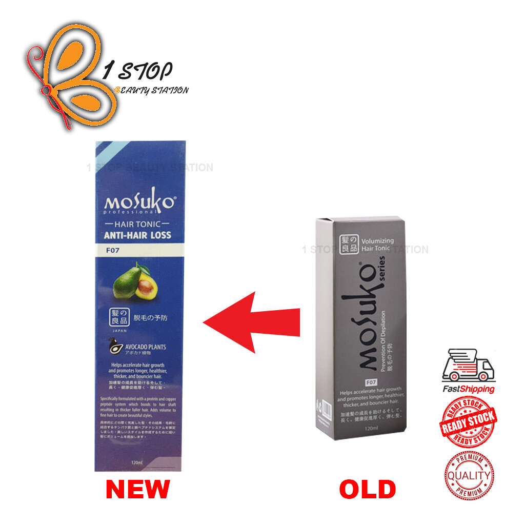 MOSUKO HAIR TONIC ANTI-HAIR LOSS (120ml) (F07 - Upgrade Version from ...