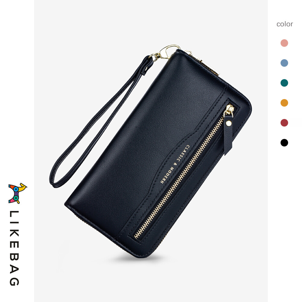 Ví Đựng Thẻ Dài Bằng Da PU Mềm Cho Nữ LIKEBAG