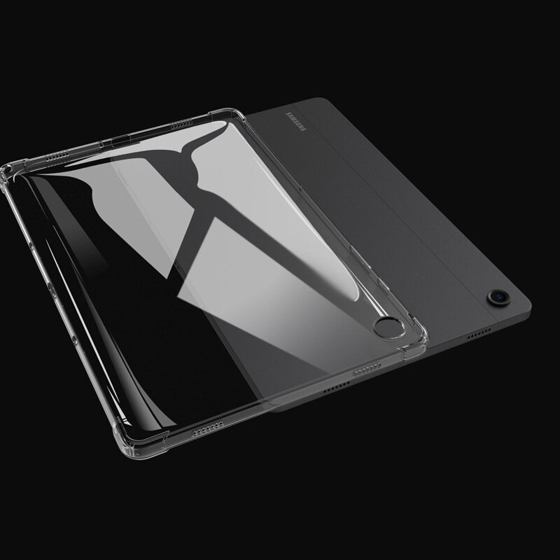 New for samsung galaxy tab a9 a9+ 2023 transparent soft silicone back cover sm-x110 sm-x115 sm-x115n tab a9 plus sm-x216b sm-x210 sm-x216 thicker shockproof case