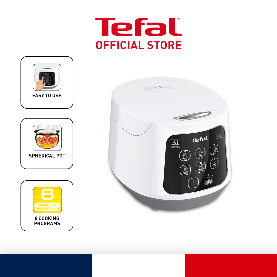 Tefal Easy Rice Compact Rice Cooker 1.0L (6 Cups) (RK7301) (rice