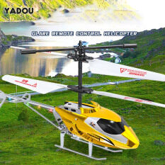 Yadou điều khiển từ xa máy bay trực thăng 2.5 chiều đuôi với đèn mát cho trẻ em chơi từ xa