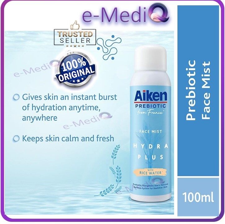 AIKEN PREBIOTIC Hydra Plus Face Mist 100ml (Exp Sep 2025) Lazada