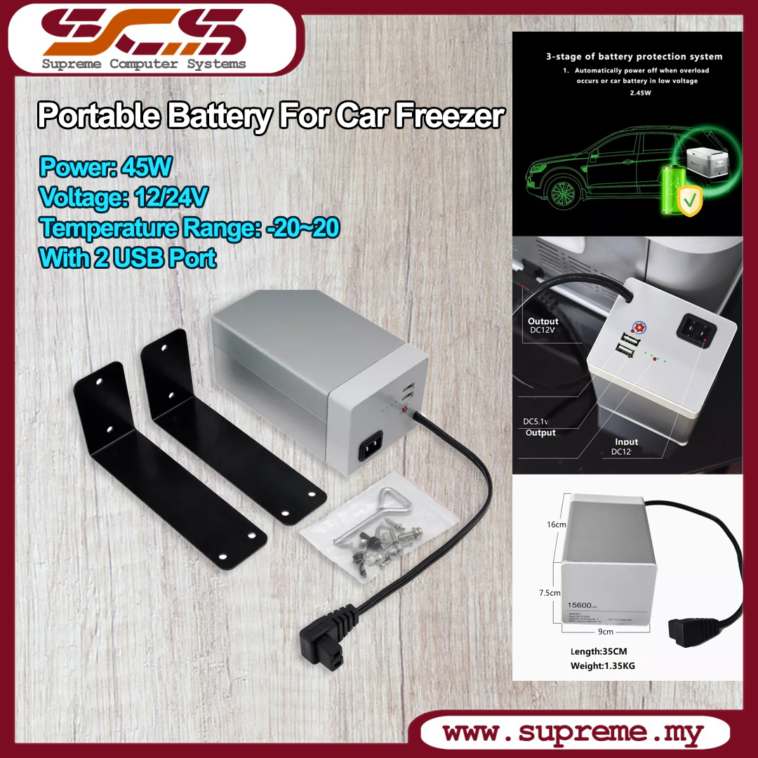 Portable Battery For Car Freezer Lazada