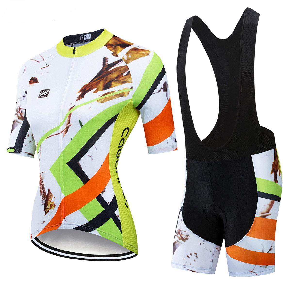 New Woman Cycling Short Sleeve Bike Clothing Bicycle Sports Wear Jersey Shorts