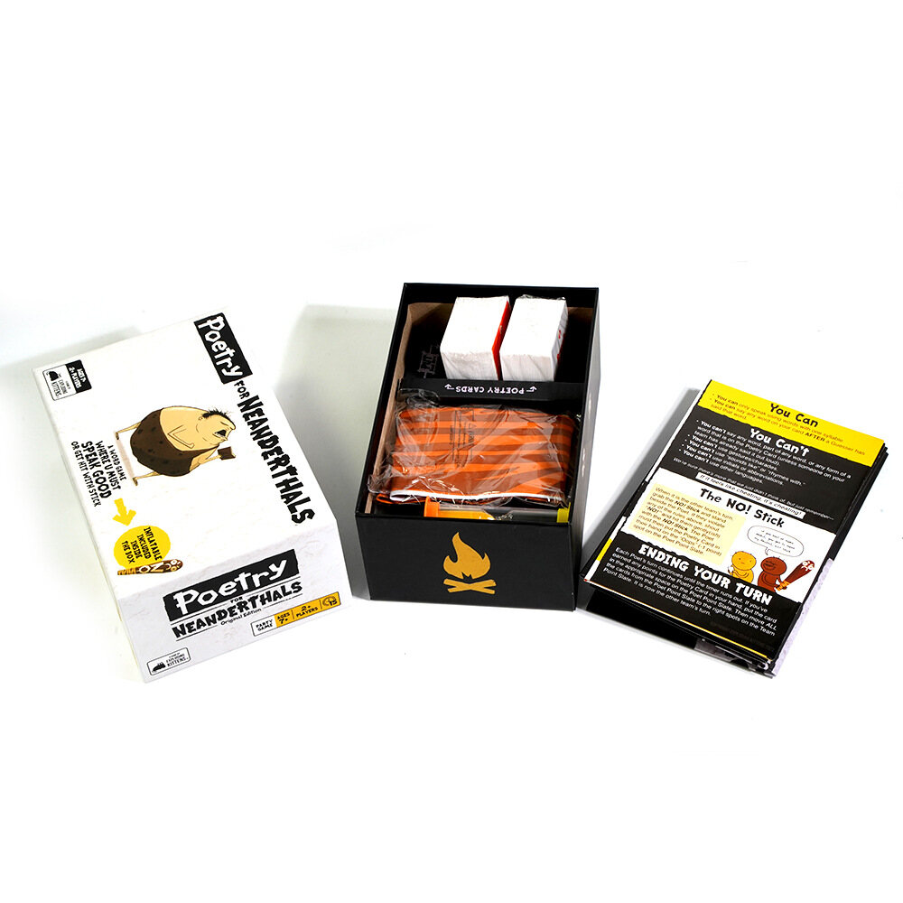 Board Game Poetry for Neanderthals Card Game Exploding Kittens