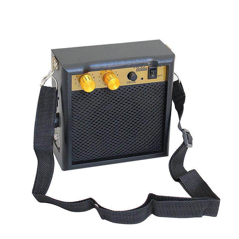 Kokko Pg-05 5W Dc 9V Electric Guitar Amplifier Speaker Mini Guitar Amp With Shoulder Strap For Acoustic Electric Guitar Parts Malaysia