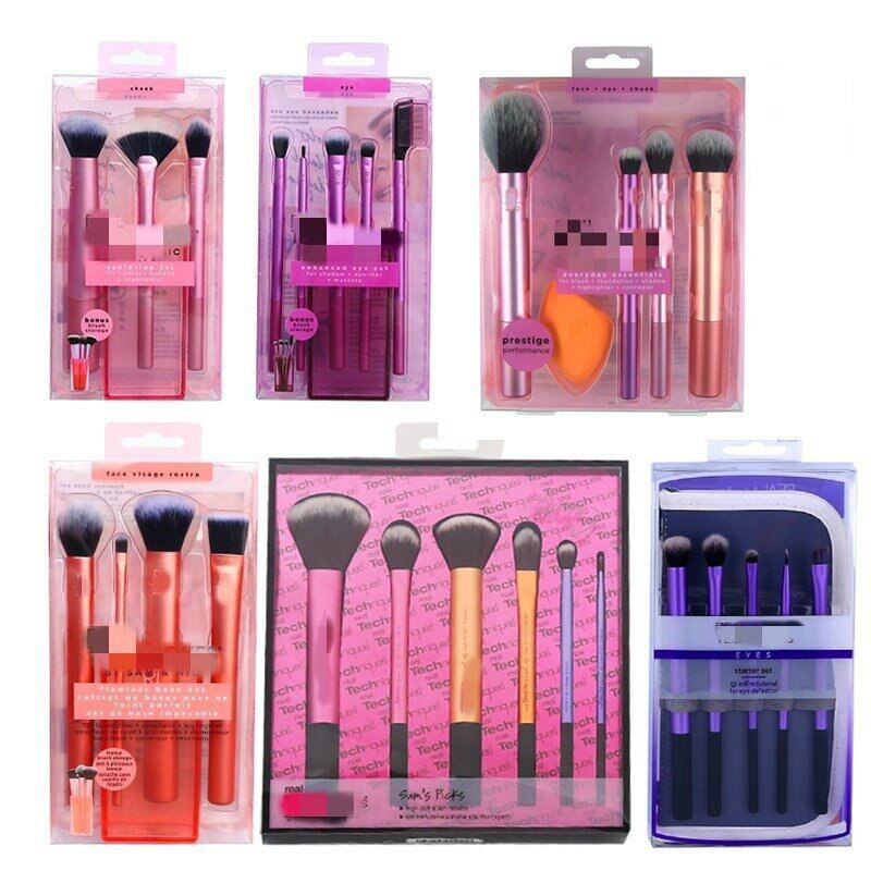 RT Makeup Brush Blush Brush Foundation Brush Highlight Brush Professional Makeup Kit Makeup Set Box Makeup Brush Set Beauty Tool