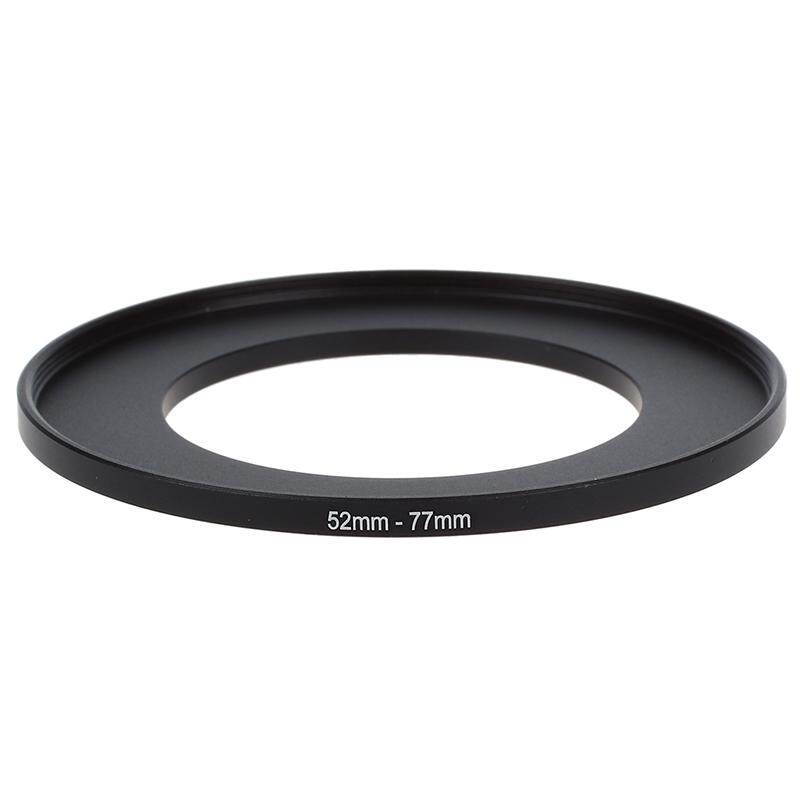 2pcs 52mm-77mm 52-77 Metal Step Up Filter Ring Adapter for Camera