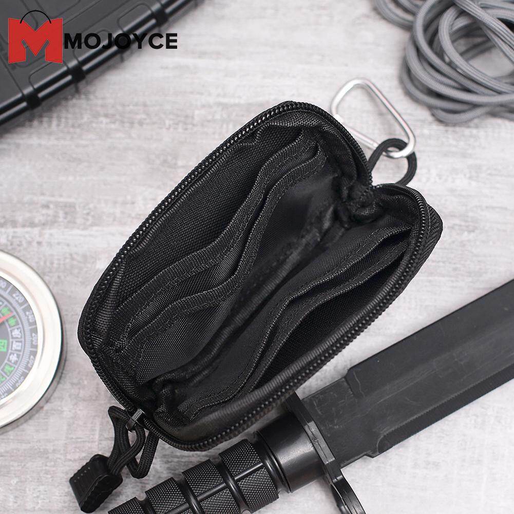 MOJOYCE Mini Key Wallets Holder Keychain EDC Travel Purses Pouch Small Pocket Case Bag