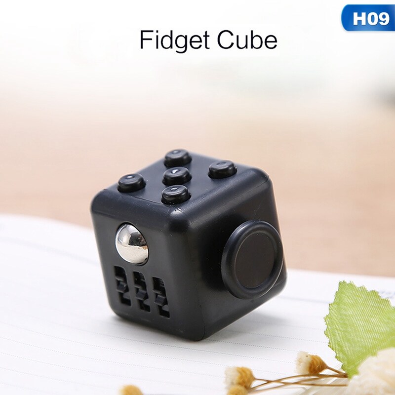 Kmoist Fidget Busy Cube Multi-Play Decompression Toys Unlimited Stress Reliever Dice Toy