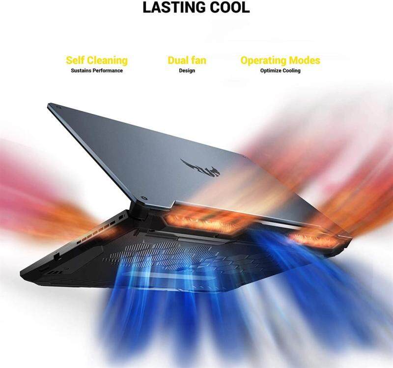ASUS TUF Gaming VR Ready Laptop, 15.6 IPS FHD, AMD Ryzen 7 4800H 8-Core up to 4.20 GHz, NVIDIA RTX 2060, 16GB RAM, 512GB SSD+1TB HDD, RGB KB, RJ-45 LAN, Mytrix HDMI 2.0 Cable, Win 10 Malaysia