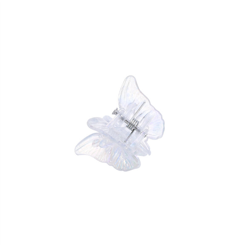 10/5/1Pcs Hair Claws Braided Transparent Butterfly Small Hair Claw Clips Girls Hair Clamps Crab Barrettes Gripper Hair Accessories