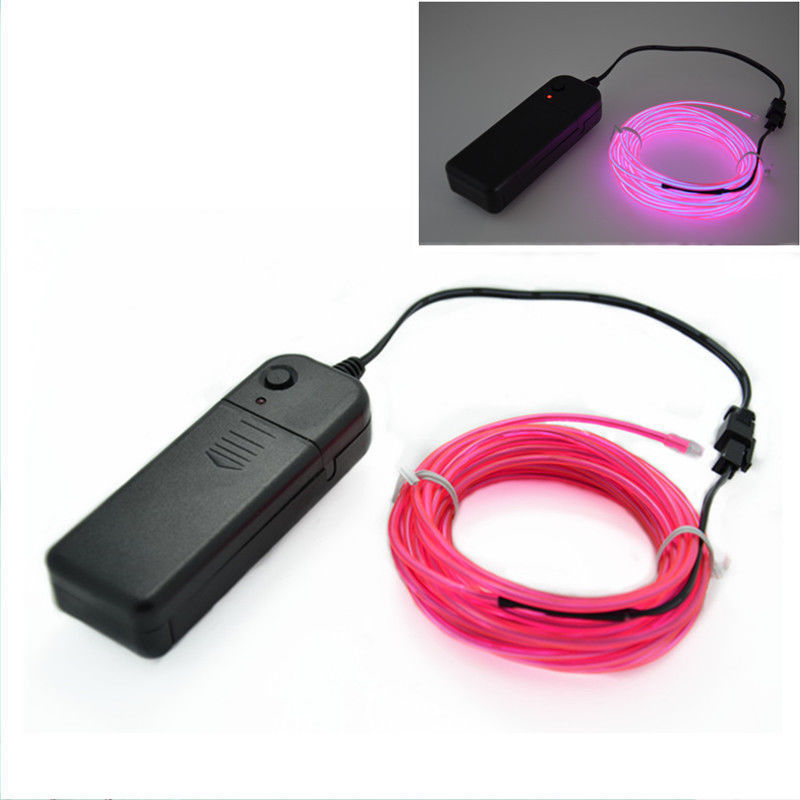 【TaroBall】EL Dây Đèn LED Phát Sáng Dây Đèn LED Chống Nước Dây Đèn Neon Trang Trí Ngày Lễ Trang Trí Xe Hơi Tiệc Tùng