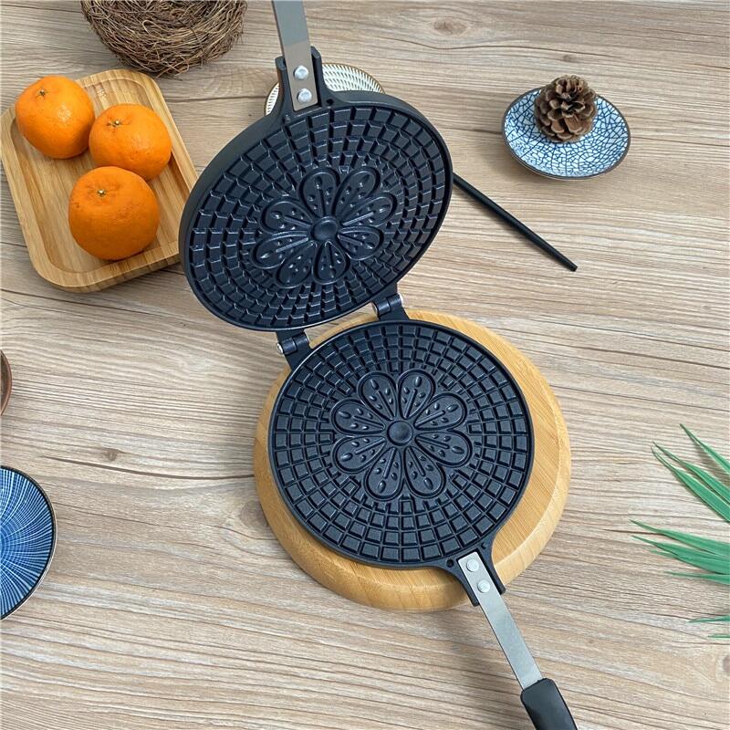 ไข่ม้วนโหมด Non-Stick ไข่เจียววาฟเฟิลสำหรับถาดอบเค้กอลูมิเนียมอัลลอยด์ Bakeware เครื่องทำมันฝรั่งทอดแม่พิมพ์ไข่เจียวถาดอบขนม