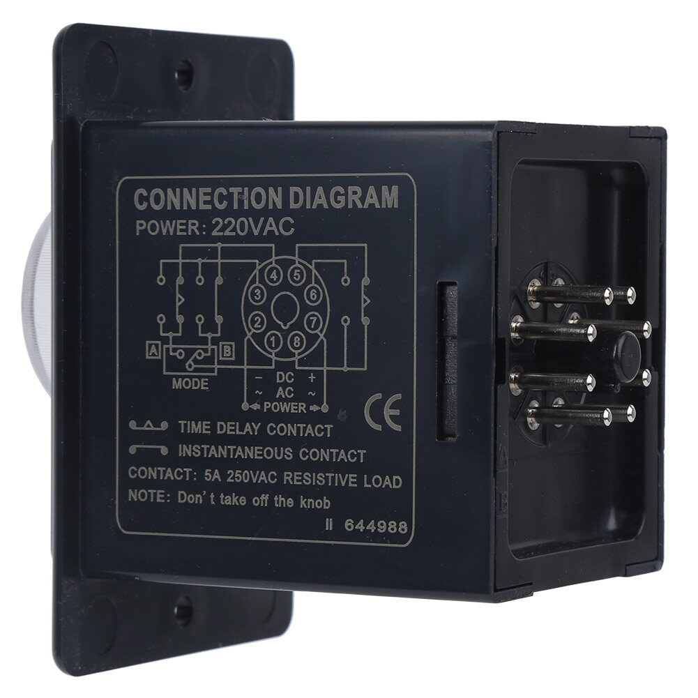 BERM Time Relay Electronic Relay Switches Timer Delay Timer AH2-Y 6S 220V