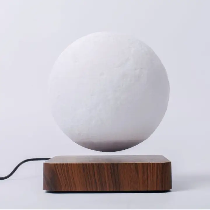 rotating moon lamp
