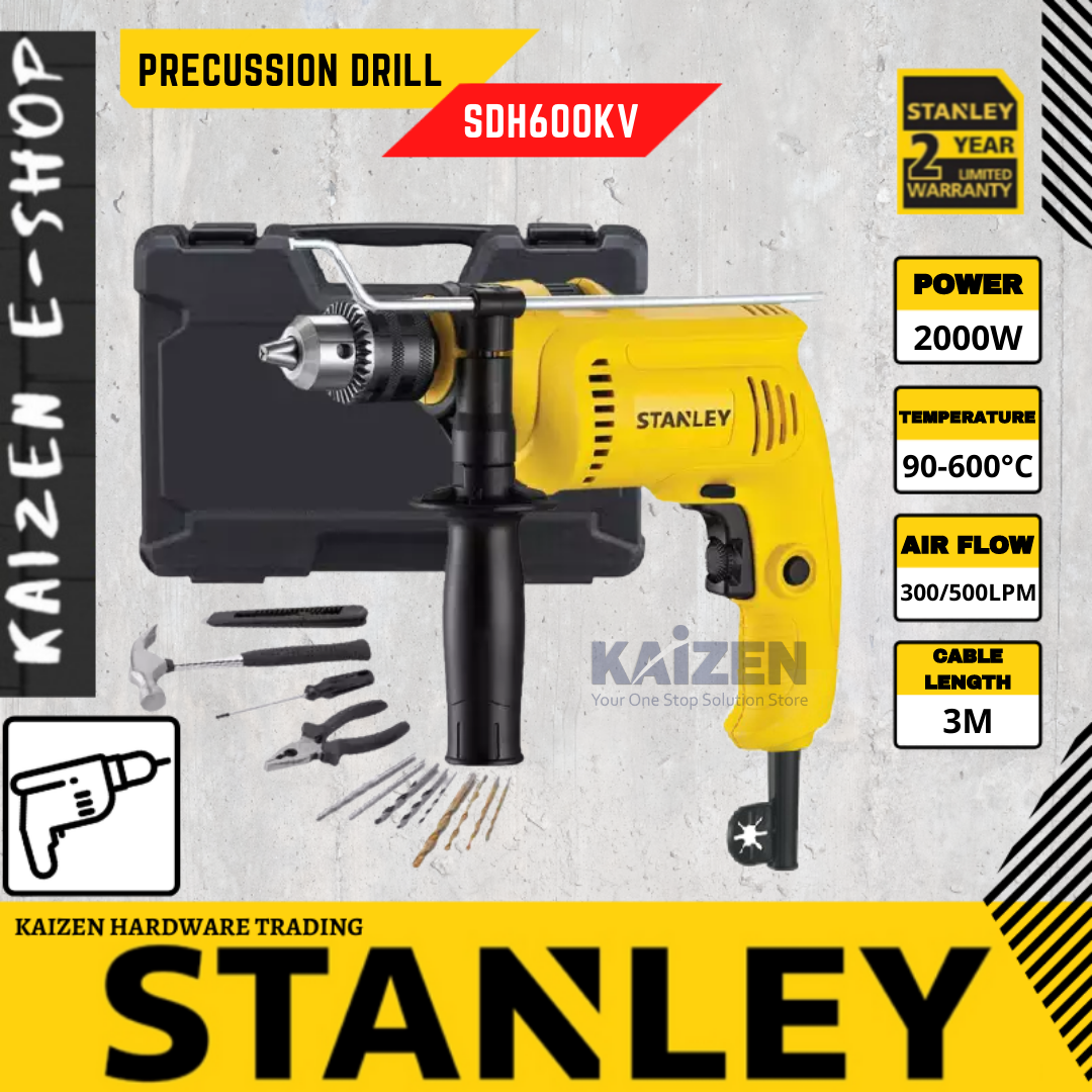 Stanley Sdh600kv 550w 13mm Impact Drill 