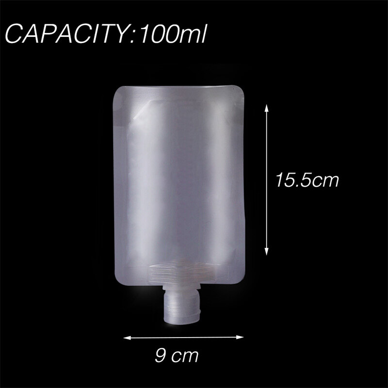 30/50/100ml Shampoo Makeup Fluid Sub Bottle Packaging Bottle Portable Travel Liquid Soap Bottle Cosmetic Filling Bag Packing Bag