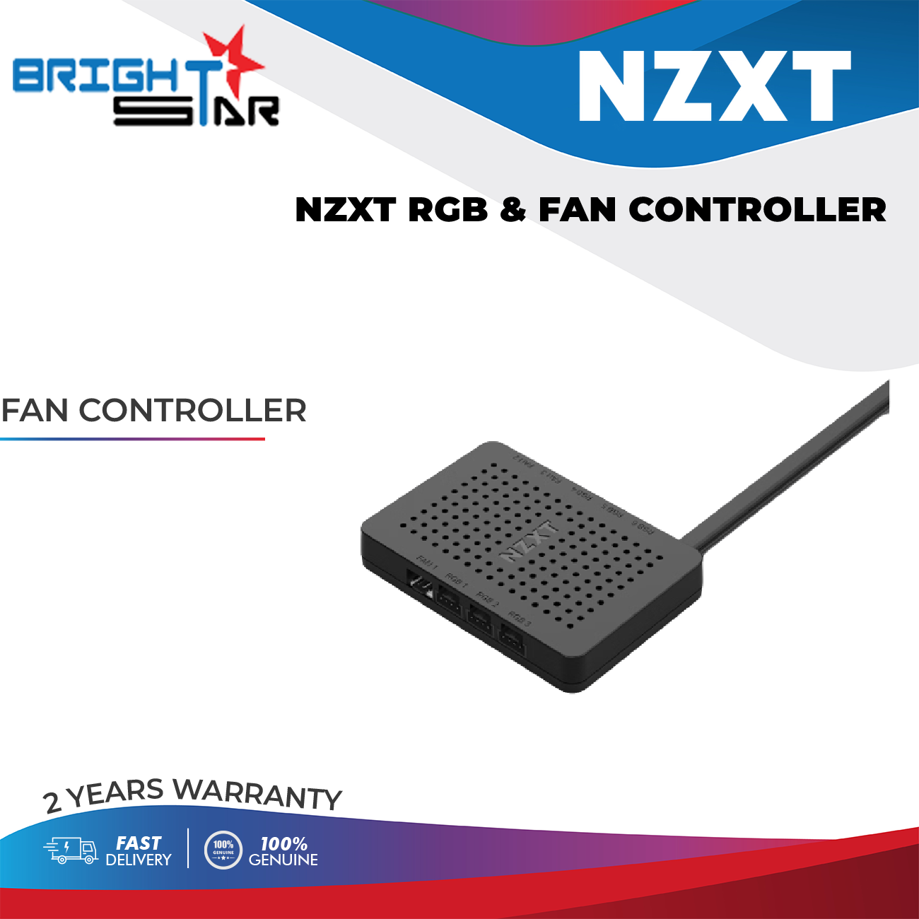 NZXT RGB & FAN CONTROLLER / 2Y WARRANTY / Lazada