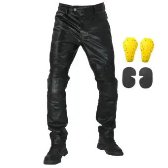 leather biker jeans womens