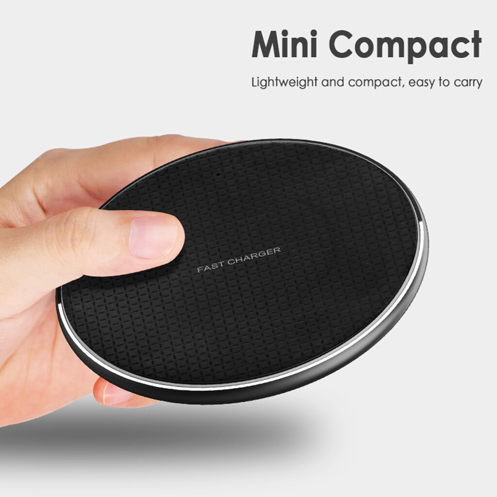Ulight Wireless Charger 10W for Samsung Galaxy S9 S8 S8 Plus Note 8 Note 5 S7 Edge
