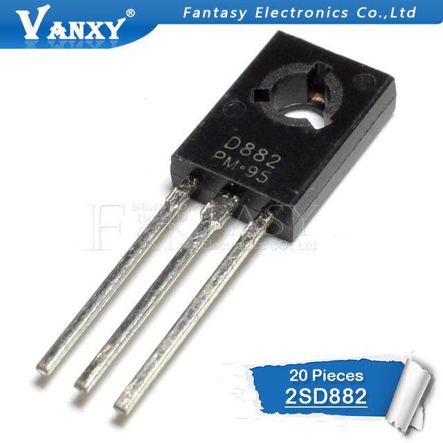 20pcs 2sd882 to-126 d882 to126 ic new and original